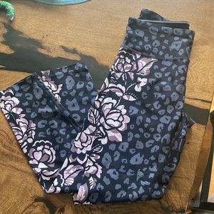 Calvin Klein Floral Yoga Pants